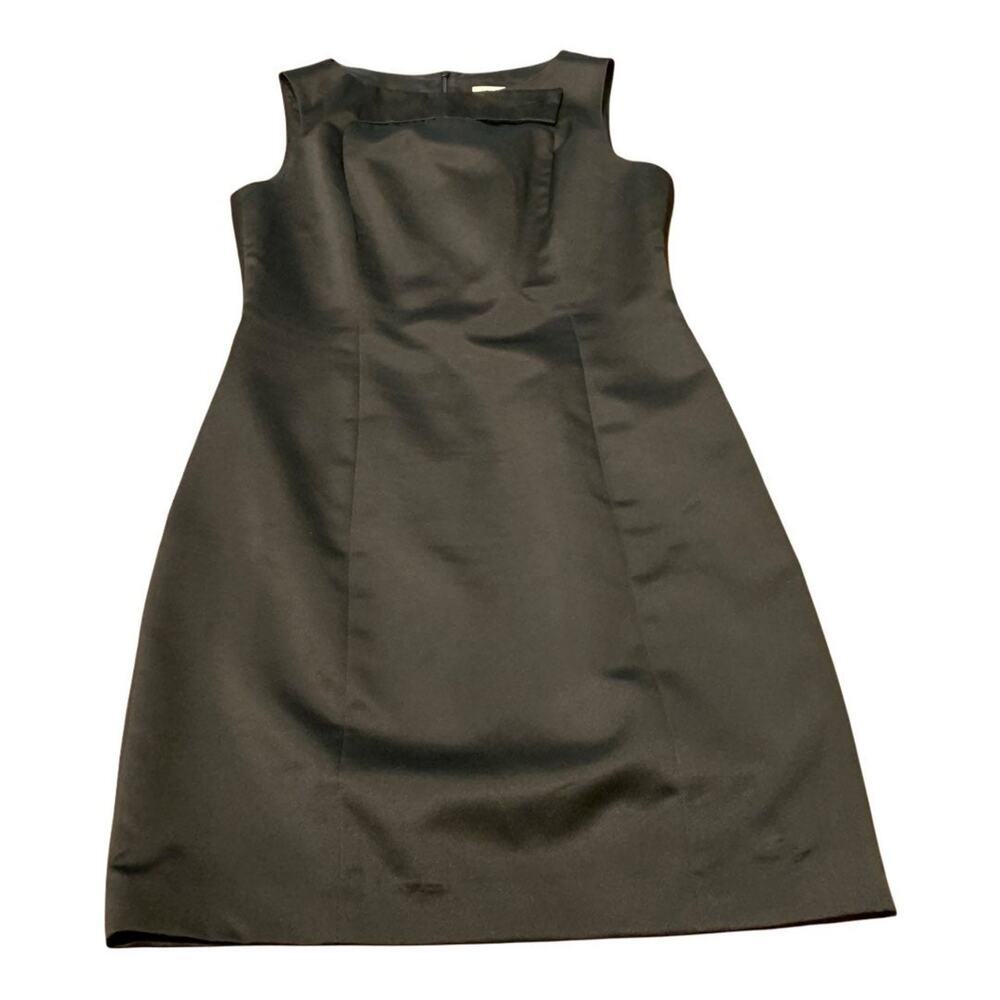 David Meister Black MIDI Sleeveless Dress Size 10